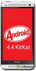 HTC One GPE начали получать обновление 4.4 KitKat