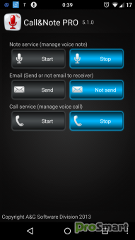 Call & Note Recorder Mailer PRO 5.1.0