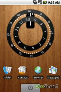 TedZkeletal Clock Widget 1.0