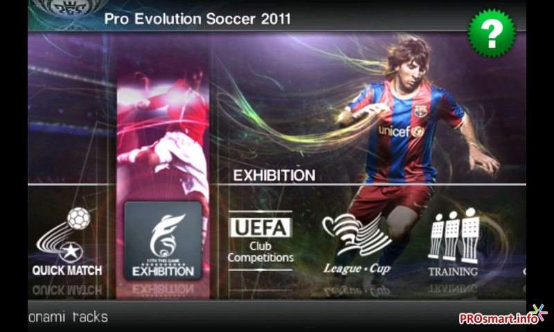 PES 2011 Apk Download Konami