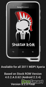 Android 2.3.4 Spartan Rom 2.2.0 Final