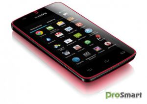 Бюджетный смартфон Philips W536 на базе Android 4.0.4