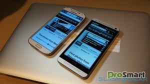 Samsung Galaxy S 4 против HTC One