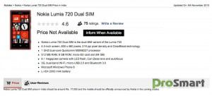 Nokia Lumia 720 Dual SIM