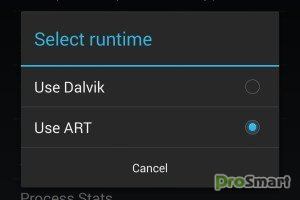 ART - экспериментальная замена Dalvik в Android 4.4