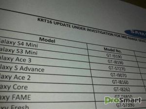 Samsung обновит старые девайсы до 4.4 KitKat