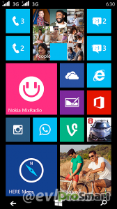 Снимок экрана первого двухсимочного Lumia
