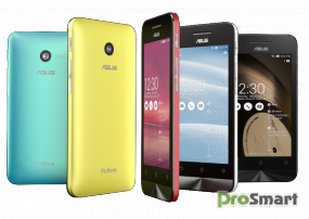 CES 2014: ASUS представила смартфоны ZenFone 4, 5 и 6 на Atom и Android