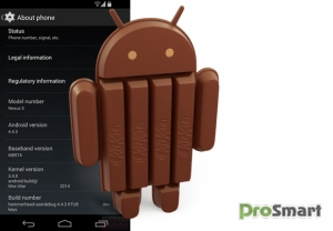 Nexus 5 получил Android 4.4.3 у оператора Sprint
