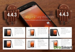 Android 4.4.3 доступен для всех смартфонов Google Play Edition