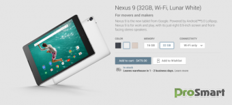 Google Nexus 9 и Nexus Player поступили в продажу