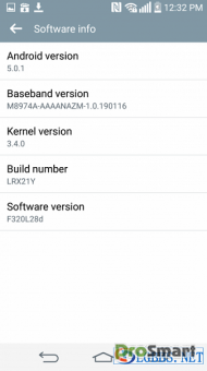 Готова прошивка на базе Android 5.0.1 для LG G2