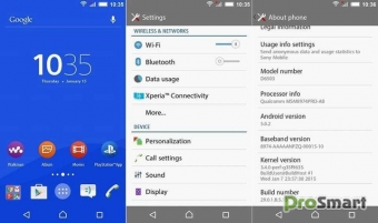 Android 5.0.2 Lollipop с Sony Xperia Z2