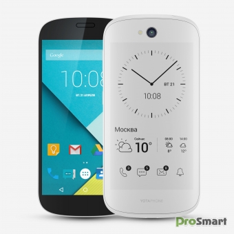 Белый YotaPhone 2 на Lollipop