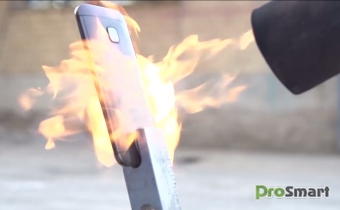 HTC One M9 в огне)