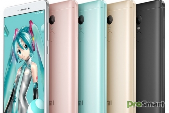 Xiaomi Redmi Note 4X представлен в пяти цветах