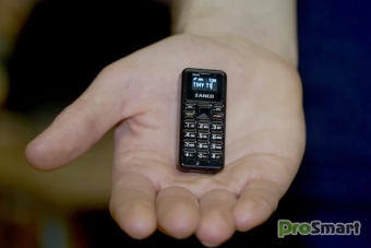 Меньше зажигалки: Самый маленький в мире телефон во втором поколении!