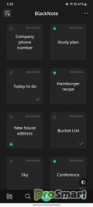 BlackNote Notepad Notes v3.2.0 [Pro]