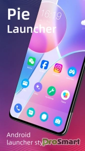 Pie Launcher version 2026 v13.6 [Premium]