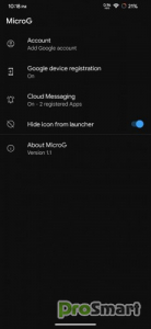 MicroG RE (GmsCore Redesign) v6.1.4 build 255034004 [by WSTxda]