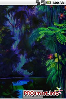 Luminescent Jungle Wallpaper 1.1